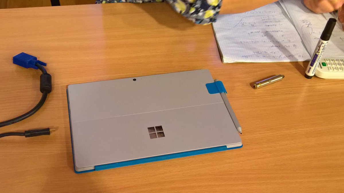 KrisMinsk's tweet photo. Spotted this morning after my Algebra lecture.
My professor uses a #PenLoop on SP4 😱
@PiotrGoreckiJr https://t.co/CWYVECJY5K