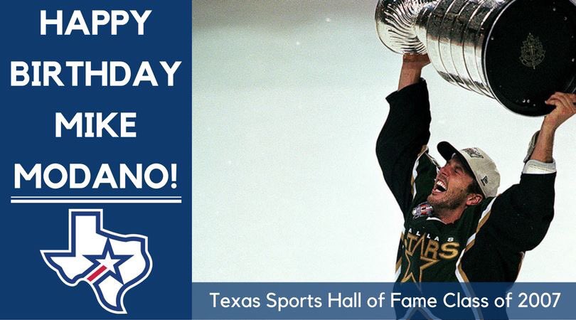 Happy Birthday to Texas Sports Hall of Famer Mike Modano!  
