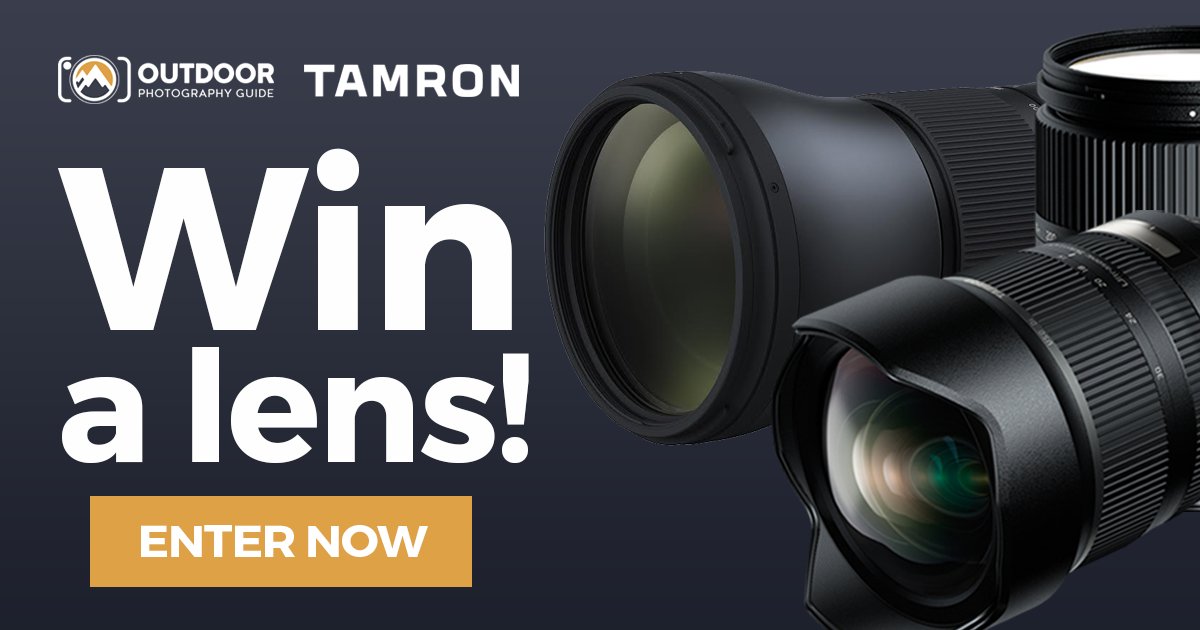 TamronAmericas's tweet image. Enter @OutdoorPhotoGd Photo contest for a chance to win one of 3 Tamron lenses. U.S. residents only! 
More info @ buff.ly/2sg6S2x