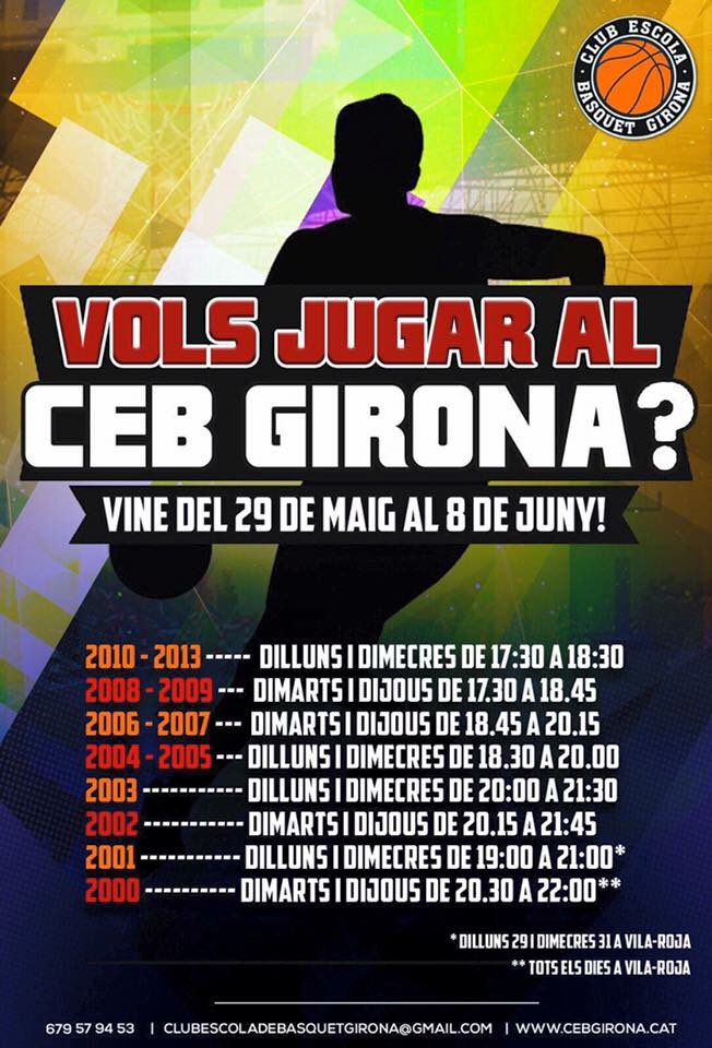 ceb_girona's tweet photo. Recordeu que avui i demà són els últims dies per venir a les portes obertes. No hi falteu! 📣📣🔴⚫️ https://t.co/3PJEV77S1j