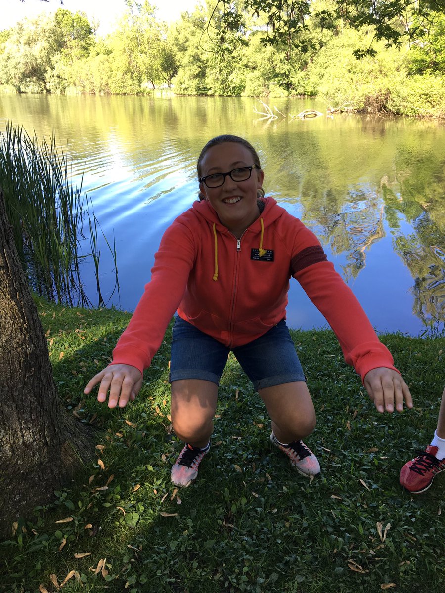 emma_0303's tweet photo. Today for gym we went and walked  down the nature trail and exercised too. Thank you West Perth for putting them up. @LiveWell_4Life https://t.co/G2GoCXoSpu