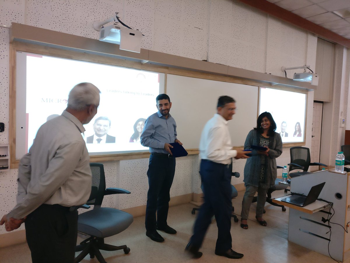 ashishxlri's tweet photo. And what could have been a better finish for the day 1 #NGLP2017 @MicrolandCorp than the interaction with Pradeep @garp12 nd @sharadheda11 https://t.co/odJ6IZc0xK