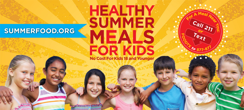 Denton's 2017 Free Summer Meal info is now available:
bit.ly/2r2rlYA
For 18 yrs &amp; younger. No ID is required to receive a meal.
