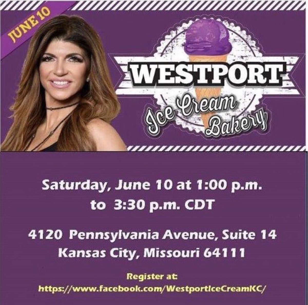 Westport Ice Cream Bakery Welcomes Teresa Giudice