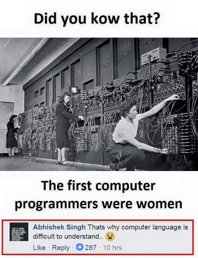 muzamilsidiqui1's tweet image. Thats why #computeR_language iS difficult to undeRstand 😂