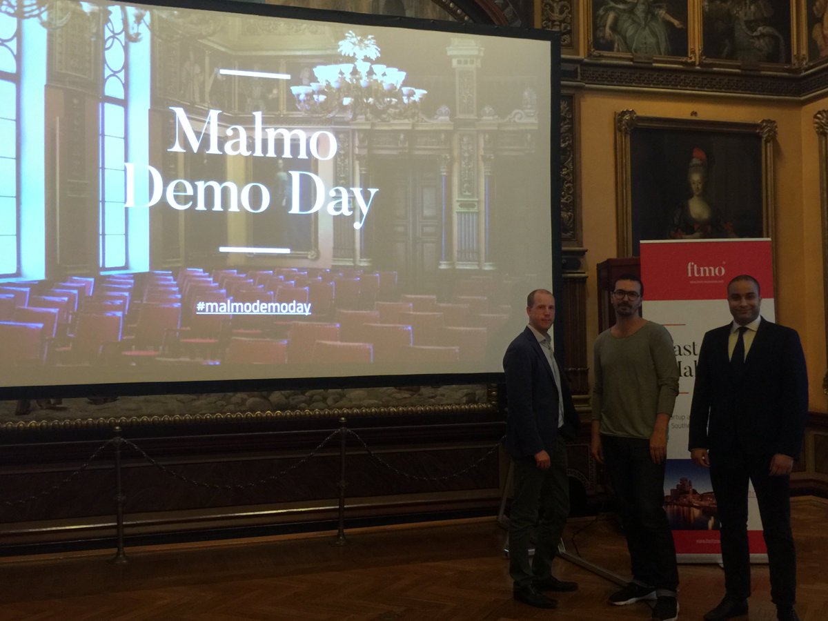 #OnStage <a href="/joinmeploy/">meploy</a> at #MalmoDemoDay blue-collar staffing solution for urgent jobs meploy.me