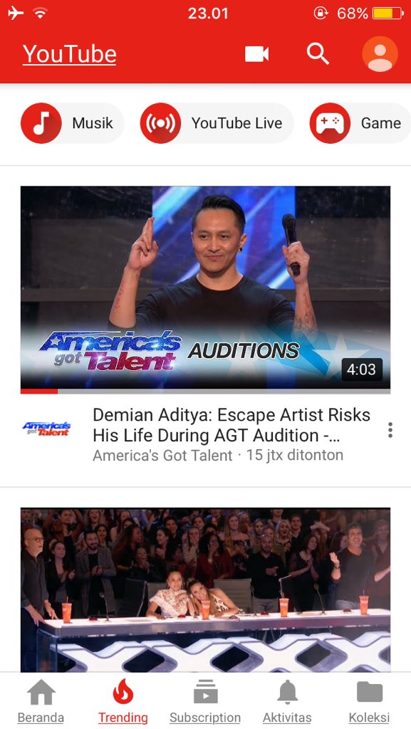 Beberapa hari masih bertahan di Trending Topic No #1 ya, KECEE!!👌👍👏🏻  Semoga semakin banyak yg mengapresiasi. Bangga🙌🏻 <a href="/_DemianAditya_/">Demian Aditya</a>