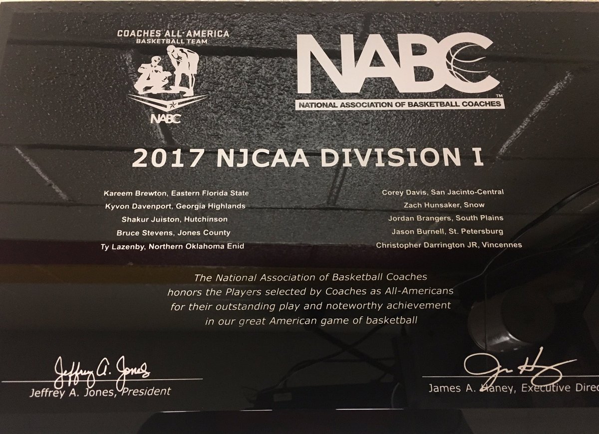 JonNevol's tweet photo. Congrats to @iambrucestevens on being named to the 2017 NABC Coaches' All America Basketball team! https://t.co/l6GppainG1