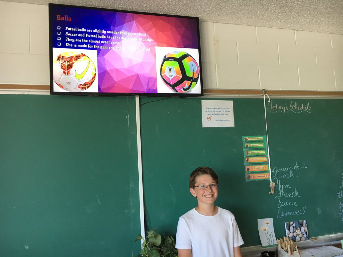 HealeyHeather's tweet photo. @geniushour Genius Hour share time #expertstudents https://t.co/mDnBZEz25R