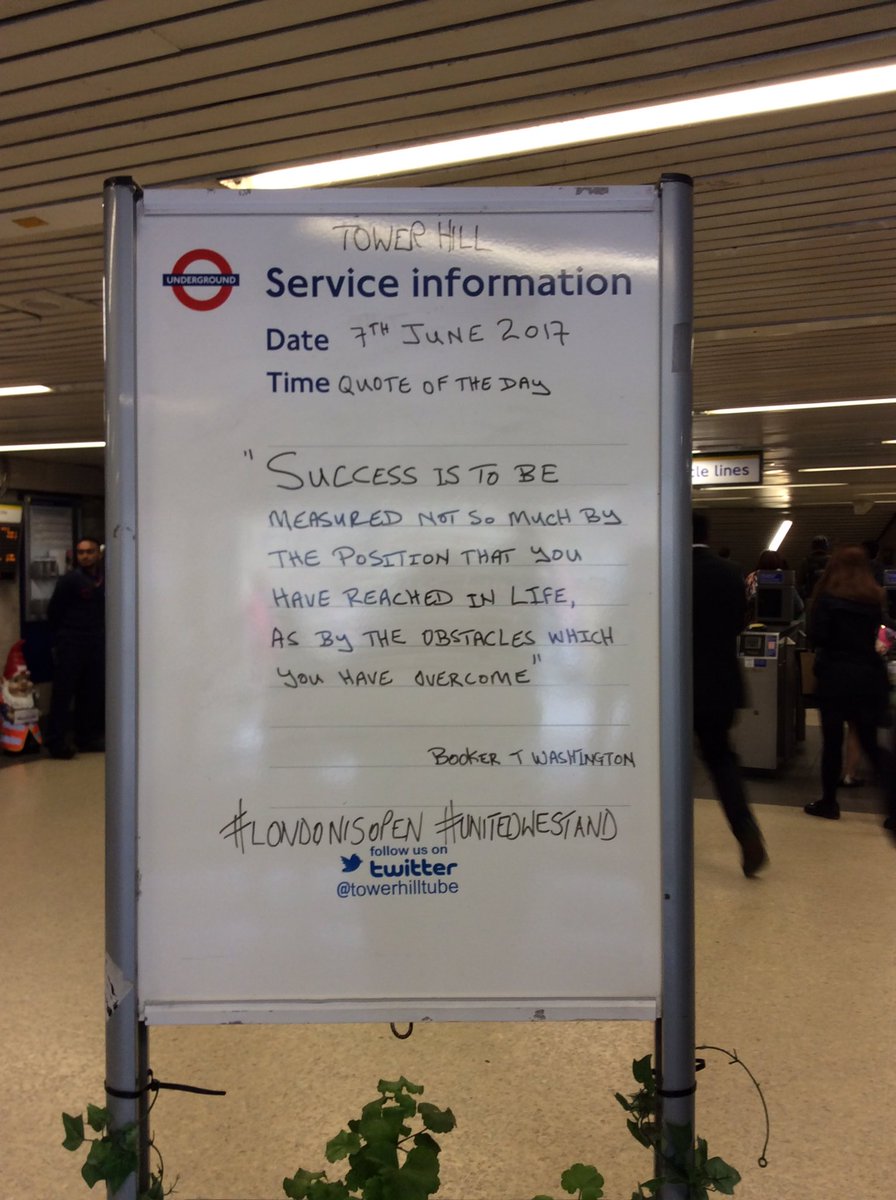 towerhilltube's tweet photo. What obstacles have you overcome? #RailIndustryAwards 🏆 #TeamTFL @SteveWhite2tfl @Oval_station @piccadilly_west @TFFLA1 @TfLLGBT @TCRStation https://t.co/HBsAnY6Nol
