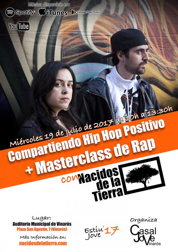 Compartiendo Hip Hop + Master Class de Rap en Vinaroz (via HipHopNacidos) ift.tt/2s4bPMe