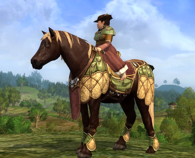 LOTROcosmetics's tweet photo. Featured outfit of the day: "Bounty" by @CosmeticLotro. https://t.co/P5BYZ1TIDz #lotro #lotrofamily #lotrocosmetics https://t.co/ssRyRip4dg