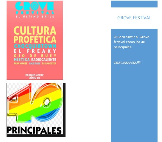 LunNaranjoV's tweet photo. @los40medallo @grovefestival VAMOS A FESTEJAR CON LOS MEJORES DE LA RADIO @los40colombia @Chamorrock https://t.co/mfteztJzzI