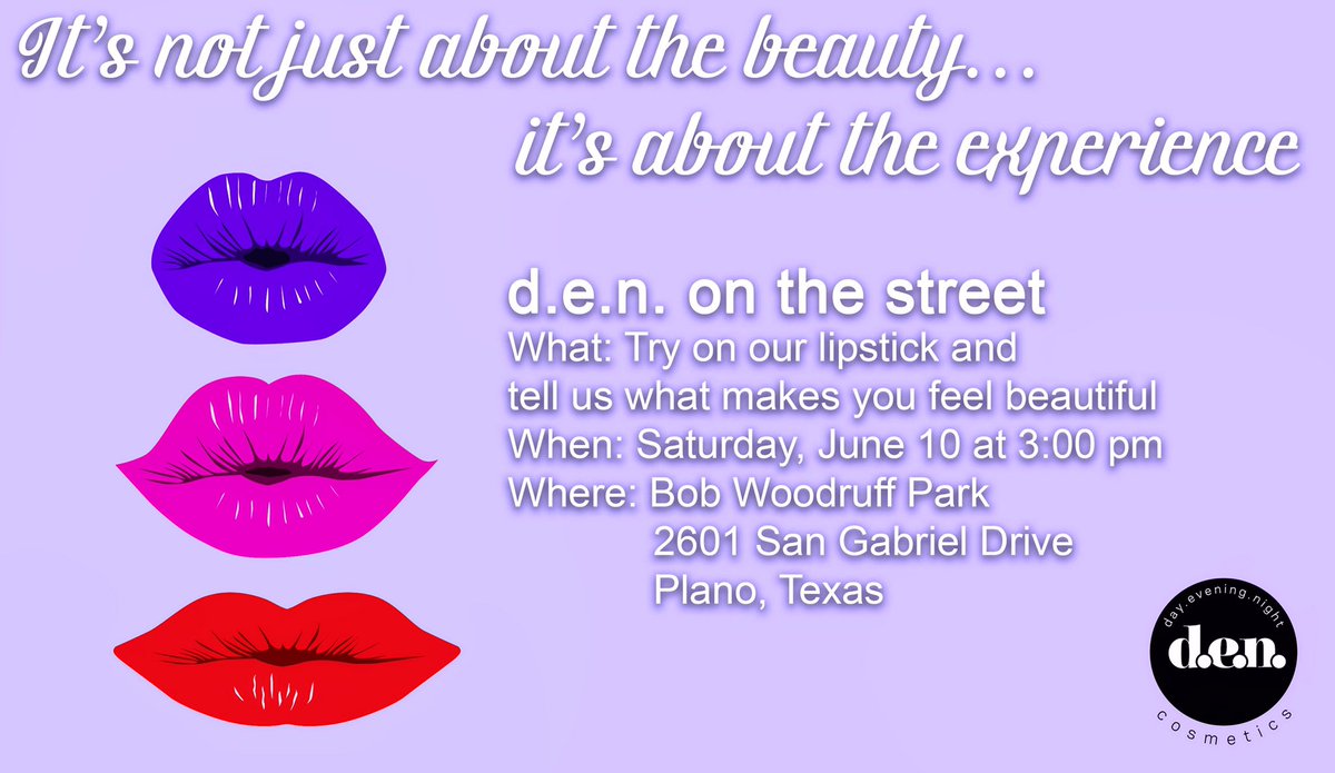 See y'all Saturday 💋