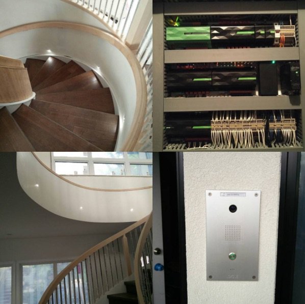 A #smarthome project with wow-effect - realized by Loxone Silver Partner, <a href="/SHAPEautomation/">Solutions by SHAPE</a>! #lighting #hvac #security #homeautomation