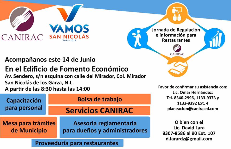 Restaurantes interesados en acercarse a la autoridad. Estamos a sus órdenes en #SanNicolas <a href="/omar_perez78/">OMAR ORLANDO PEREZ O</a> <a href="/PedroUriegas/">PEDRO URIEGAS</a> <a href="/caniracnl/">Cámara Restaurantera</a>