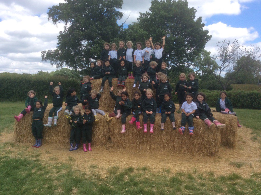 Reception girls loved being Ladyland Farmers today.