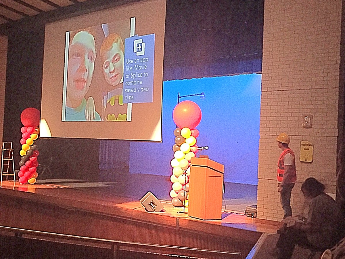 MoziJ's tweet photo. Change the defaults. Repurpose. Workaround. Do it in a way no one else would. #digitalfbisd @tonyvincent https://t.co/PYUwR5Jvos