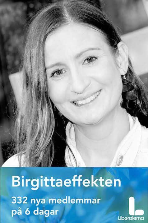 socialliberal's tweet photo. Siffrorna talar sitt tydliga språk.😃 @birgittaohlsson #BackaBirgitta https://t.co/08asnbyDJH