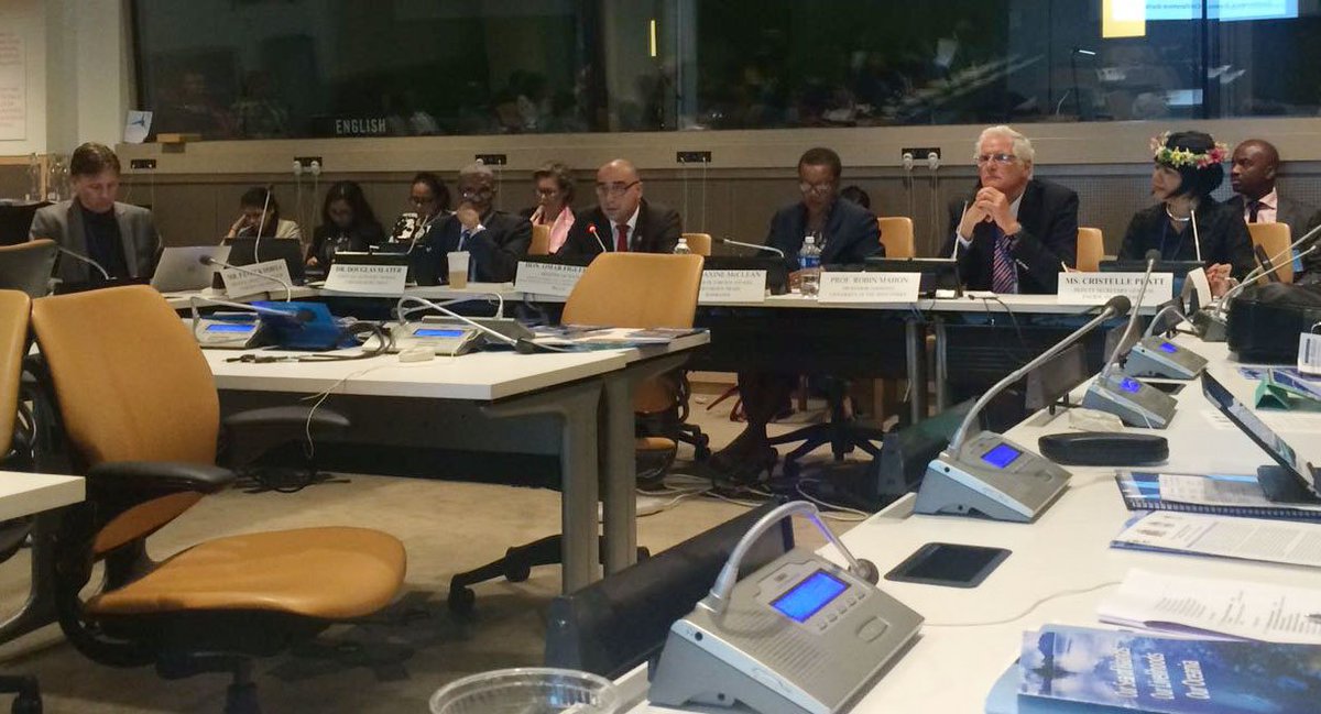 CLMEplus's tweet image. #HappeningNow: #CLMEproject &amp;amp; #CLMEsap at @CARICOMorg #SaveOurOcean side event on Ocean Governance and #SIDS Sustainable Development #SDG14