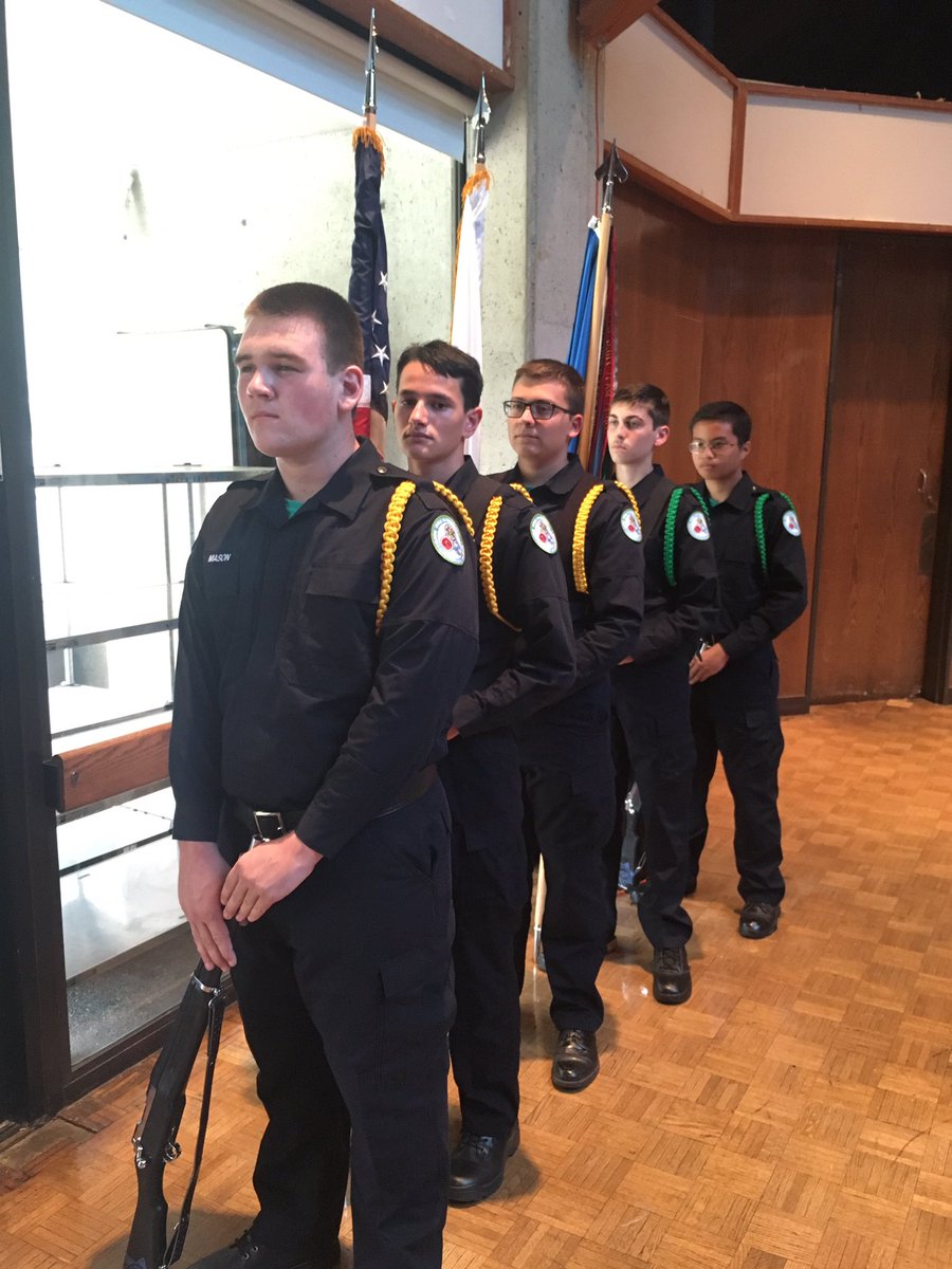Honor guard here to represent the Senior Graduation <a href="/PSACLUB_CC/">PSA CCT</a>