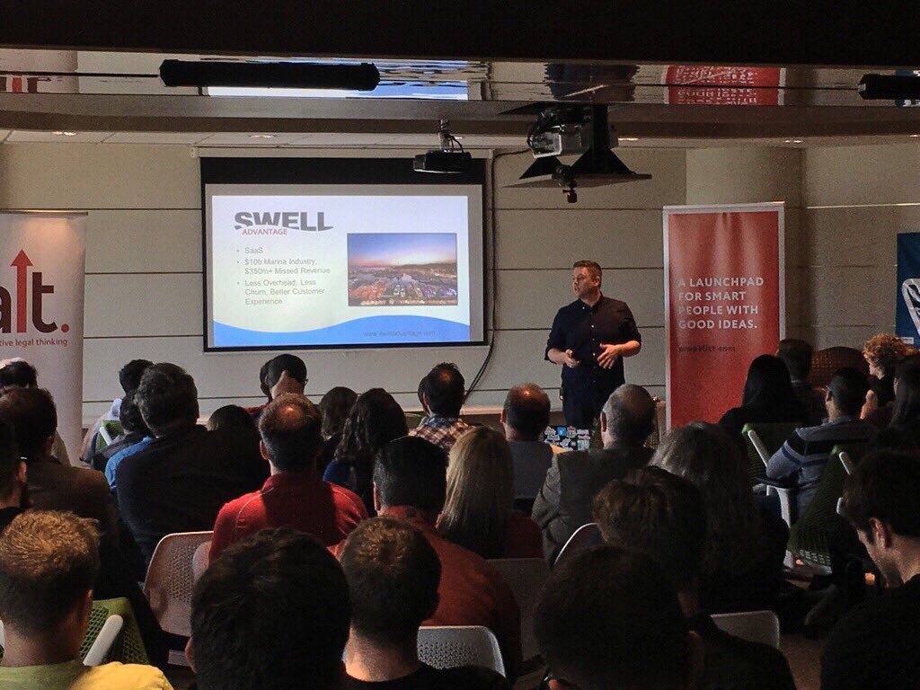voltaeffect's tweet photo. 🚀 @IaianArchibald of @SwellAdvantage delivering his pitch at @propelict #LocalDemoDay https://t.co/1kX6T3OuHq