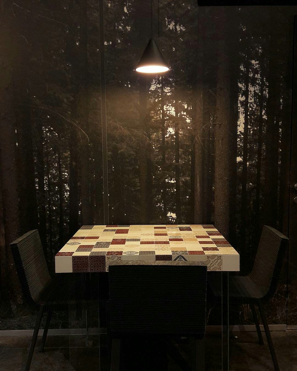madeamanoitaly's tweet photo. #madeTerraneo table, made by Lago with our #madeamano tiles. Milan design week 2017. Ph by Marco Traverso #mdw217 https://t.co/gARAUGlUs9