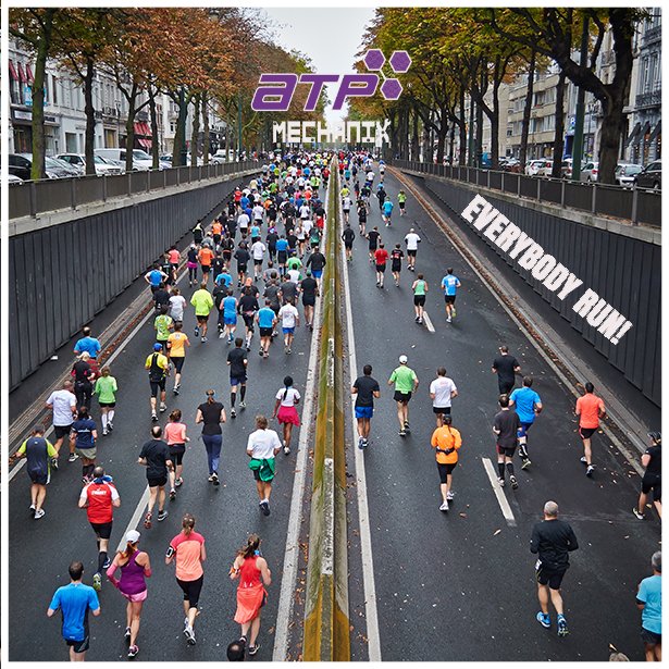 atpmechanix's tweet photo. #NationalRunningDay helps heart, lungs, pumps oxygen &amp; glucose-rich blood to your brain. #ATPPreWORK #ATPPostWORK R 4runners! @ATPMechanix https://t.co/Bb0EileG8O