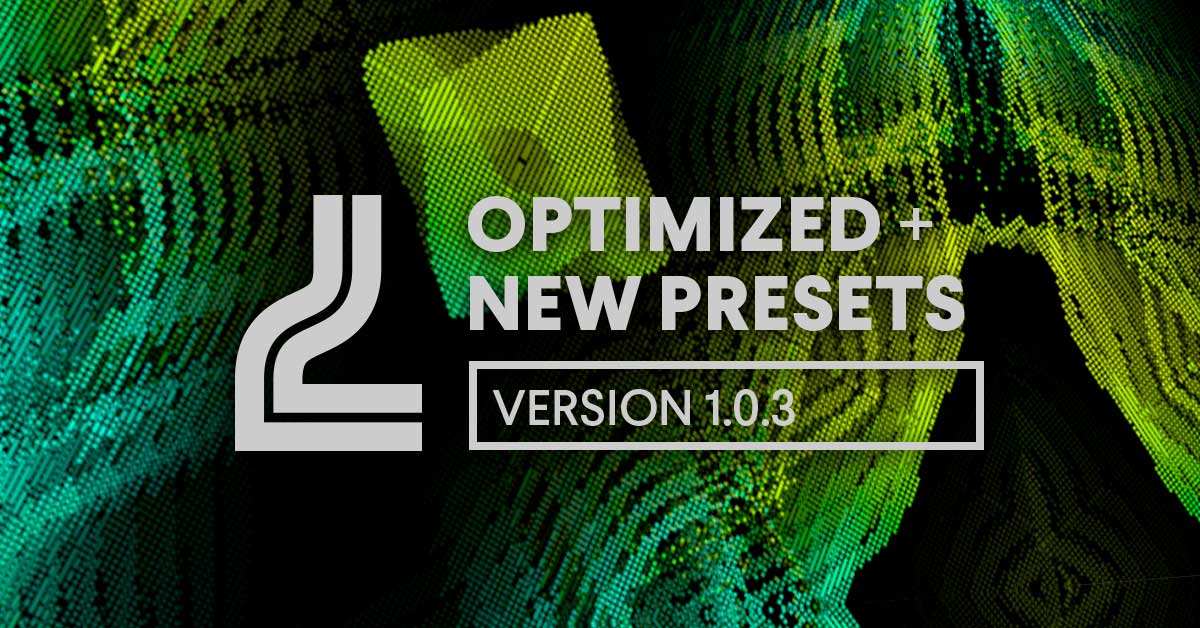 ParacosmHQ's tweet photo. Just released Lumen Video Synth v1.0.3, featuring improved performance and more presets! https://t.co/DZrfygh54c https://t.co/7wEc60xXCF