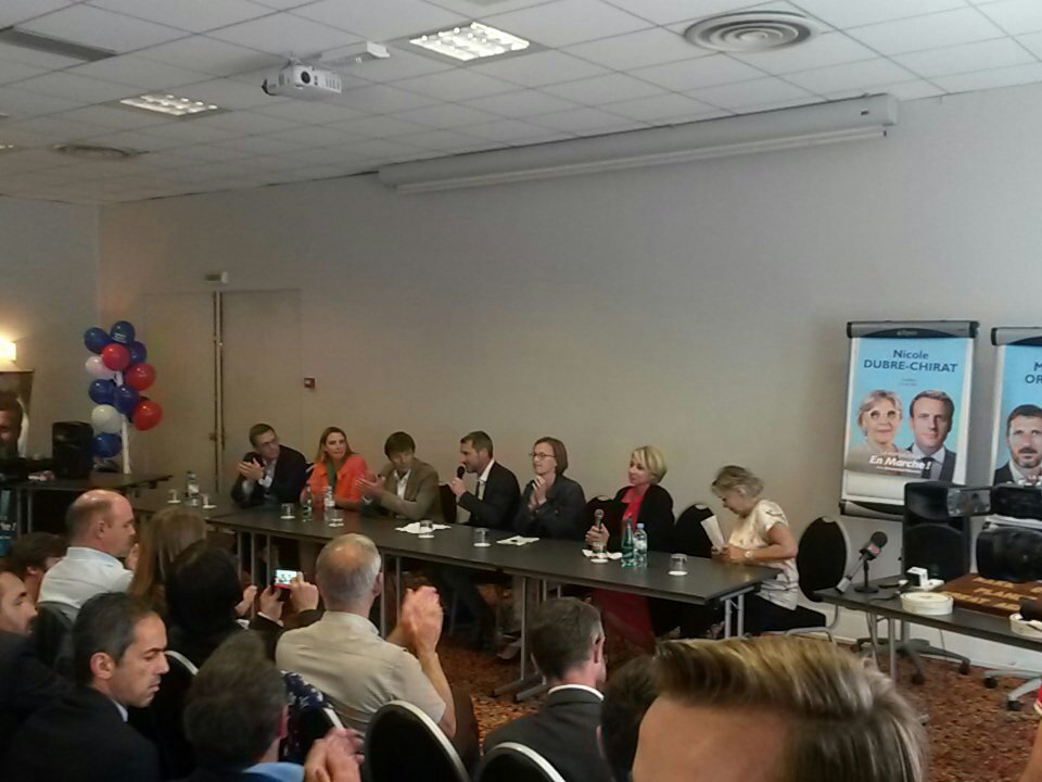 groupeesaip's tweet image. Monsieur le Ministre Nicolas Hulot à #Angers. #environnement #economiecirculaire @CCI49 @TRIAPDL