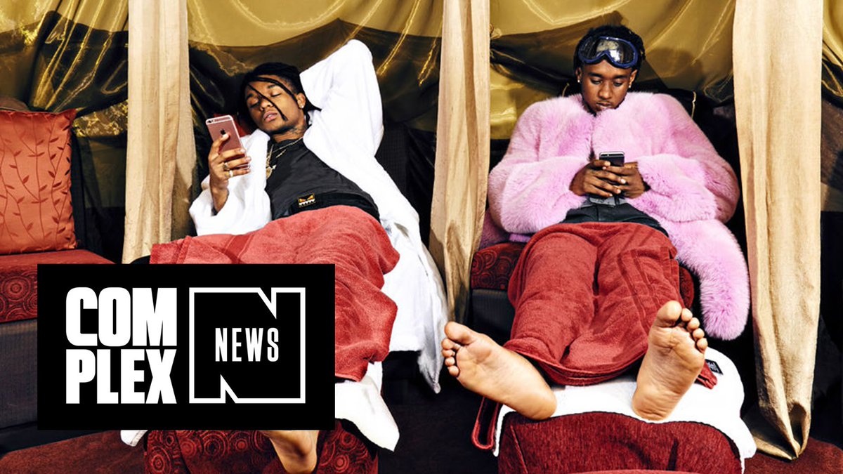 topklikml's tweet photo. Rae Sremmurd Announce Solo ...
LINK: https://t.co/lS5TQp5nOr
#Comple #Complex #ComplexMagazine #ComplexMedia #ComplexTv #Cool #Music https://t.co/MZjxfLB9Fg
