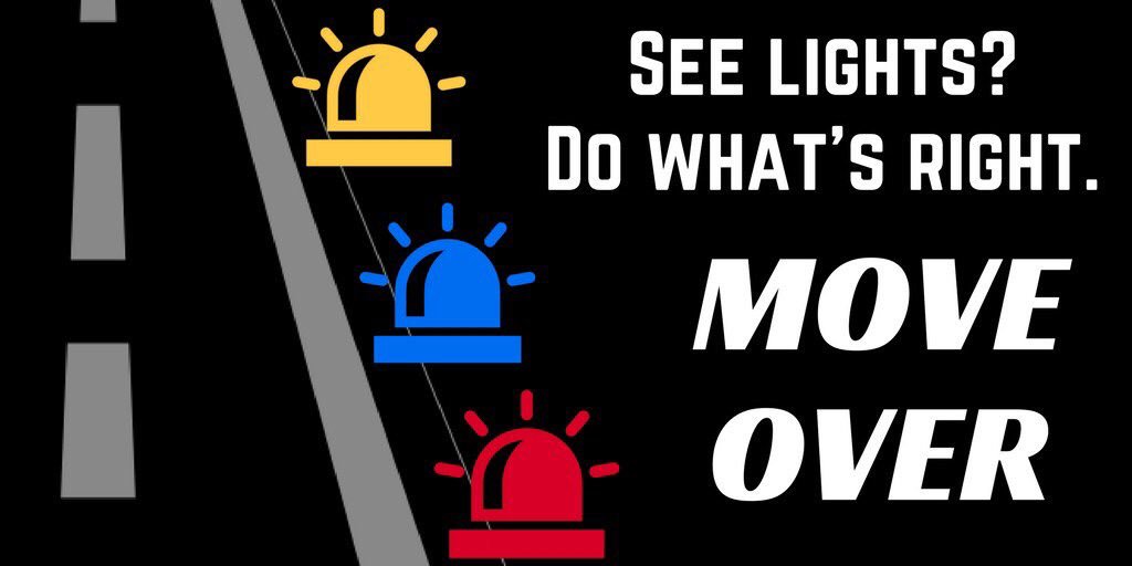 VSPPIO's tweet photo. June is Move Over month in VA! So remember...When you see flashing lights, do what's right -- #MoveOverVA #MoveOver17 https://t.co/R17rx4g1NR
