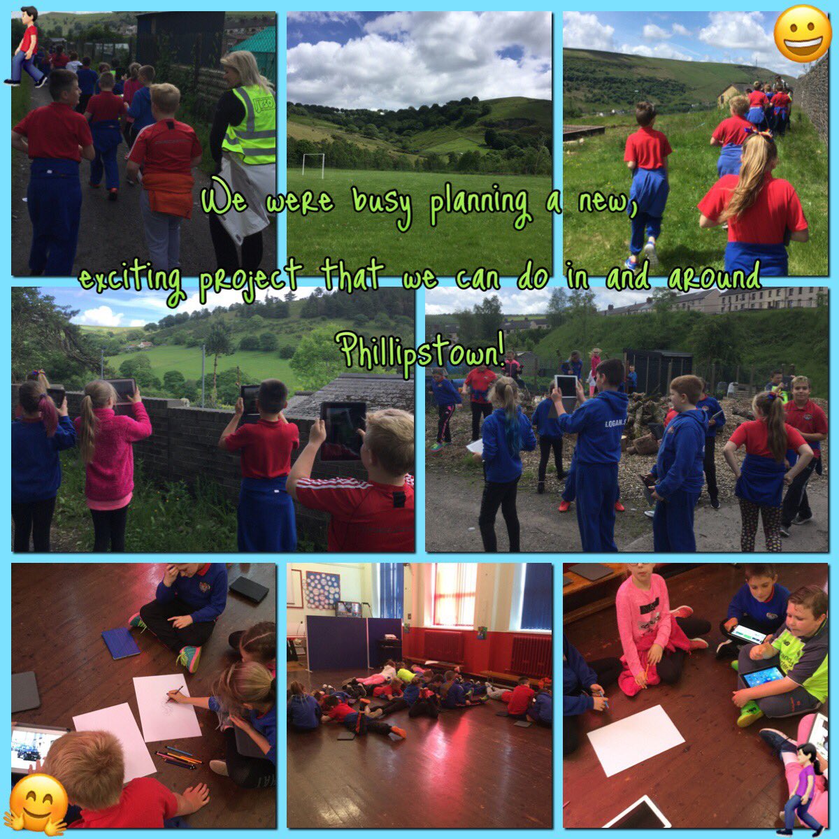 PPSAwyr's tweet image. #DosbarthRira thoroughly enjoyed their walk around Phillipstown today! So many ideas from a simple walk! #phipilearn #phipfamily 😀🚶🏻🚶🏻‍♀️