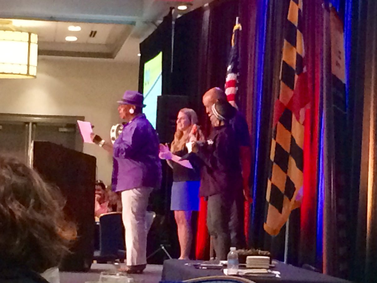 statecommission's tweet photo. Fantastic #AtlanticService Lunch Plenary w/@AmeriCorps demonstrations from @ExperienceCorps @TFABaltimore @Com_Med_Prog #MDConservationCorps https://t.co/Bav70Fc68z
