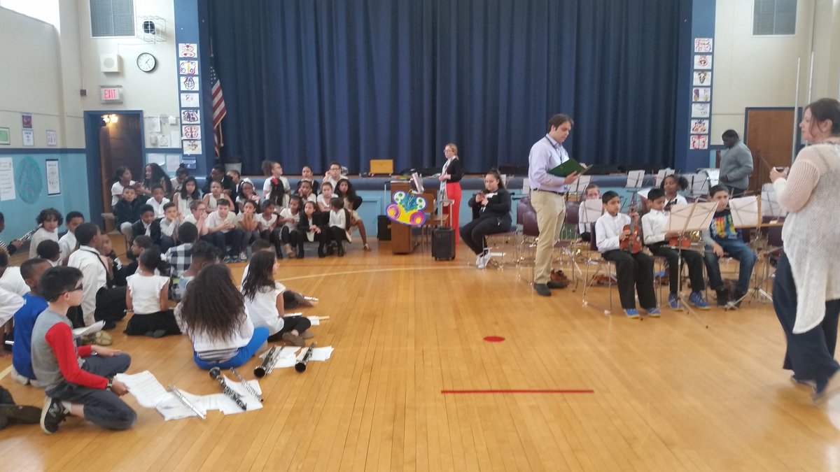 Getting ready for our 4th grade instrumental and choir concert! <a href="/HawthorneSchool/">Hawthorne School</a> #TeaneckSchools