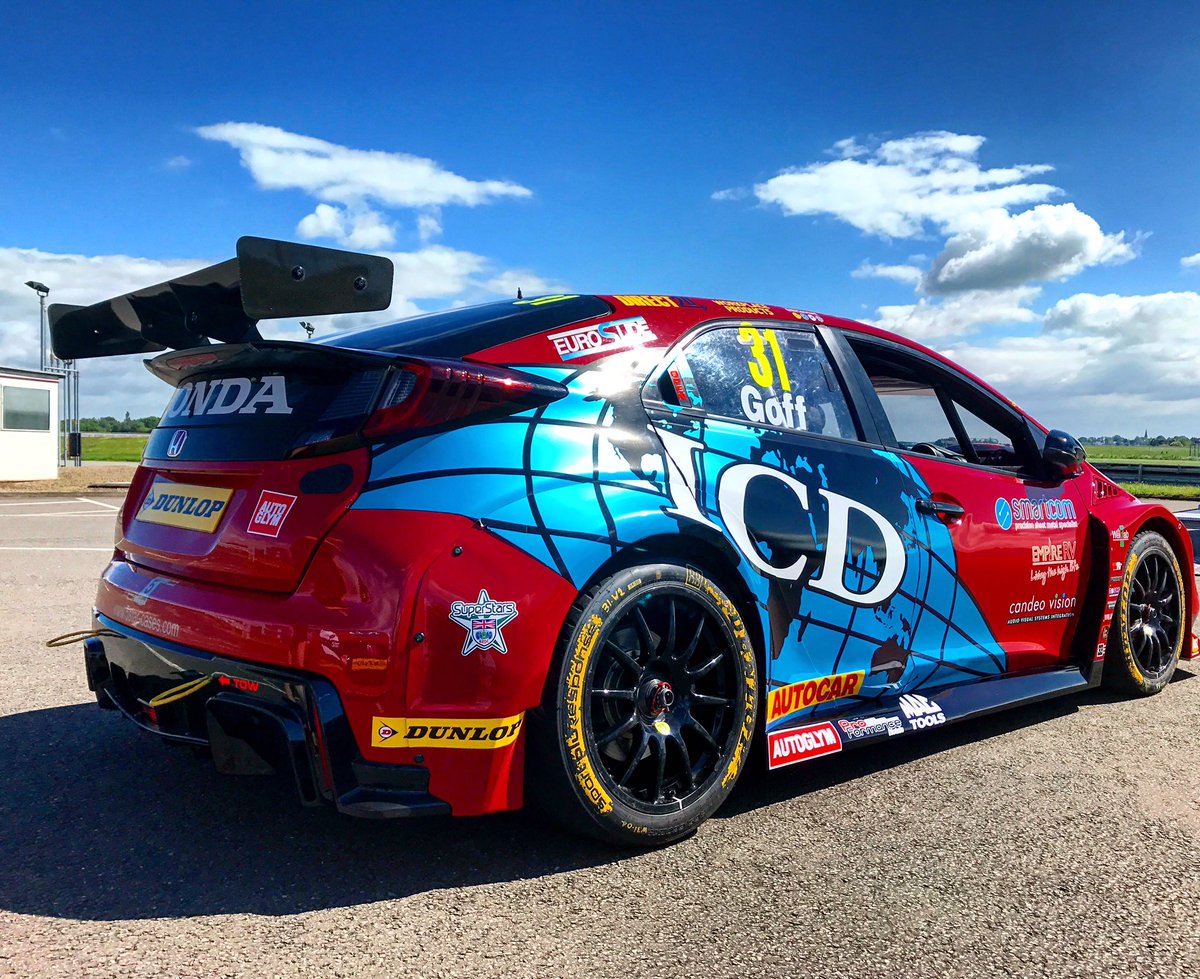 Shake down done. Next stop <a href="/Croft_Circuit/">Croft Circuit</a> for <a href="/DunlopBTCC/">DunlopBTCC</a>. @Eurotech_Racing #JG31 #BTCC