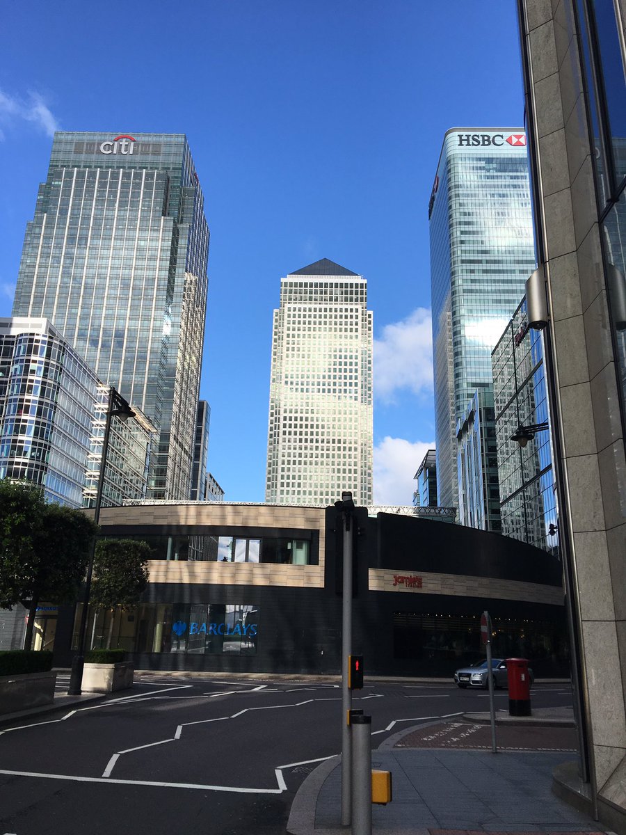 Training for 2 days in Canary Wharf.
