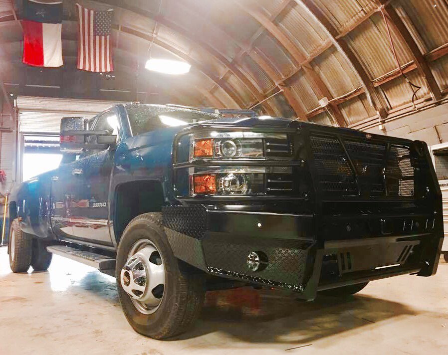 It's out there! Our new PRO standing mighty high and proud. #frontiertruckgear #wegotyoucovered #bumper #texasmade
frontier-gear.com