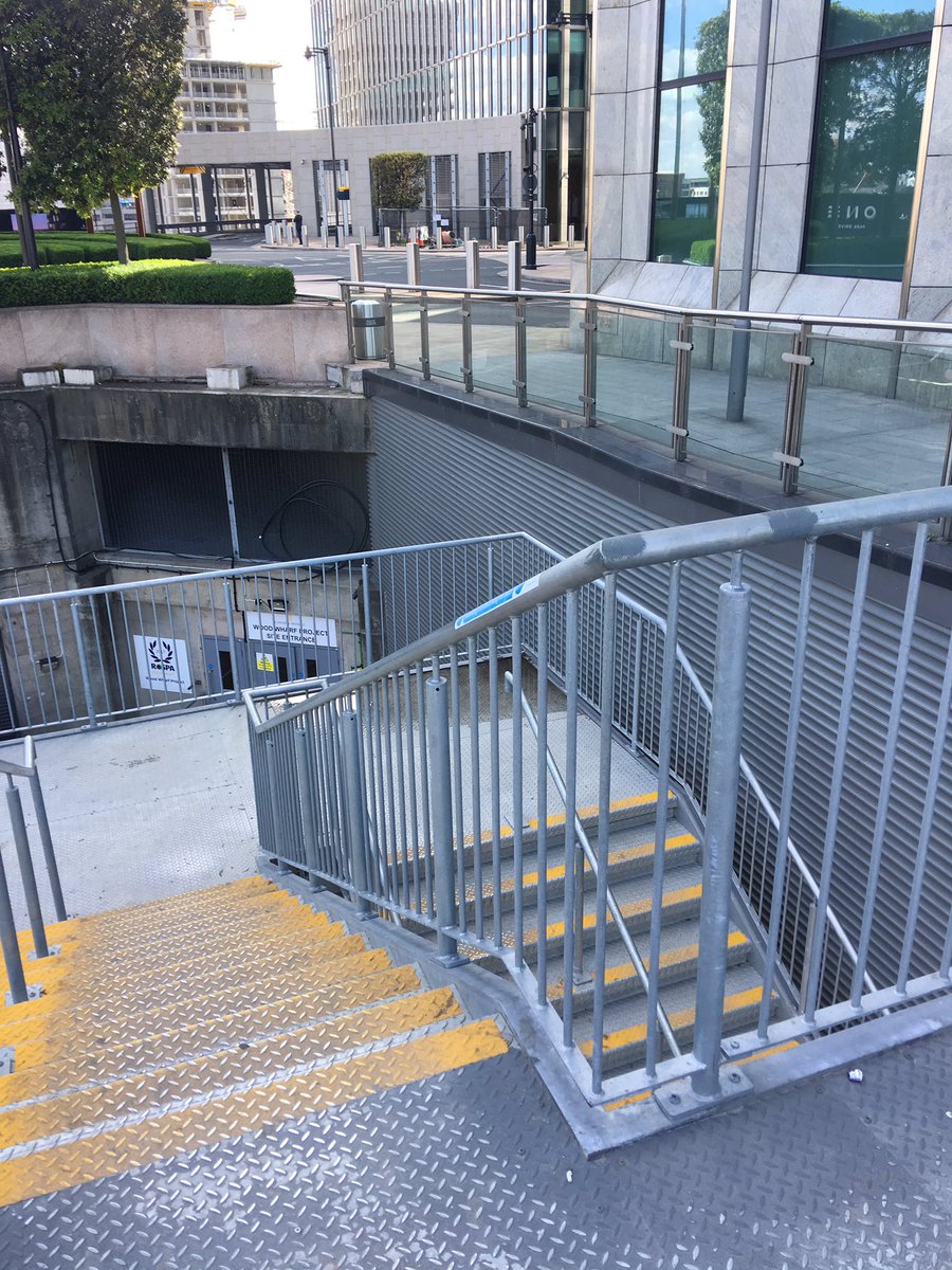 Training location, actually IN Canary Wharf. 🕳