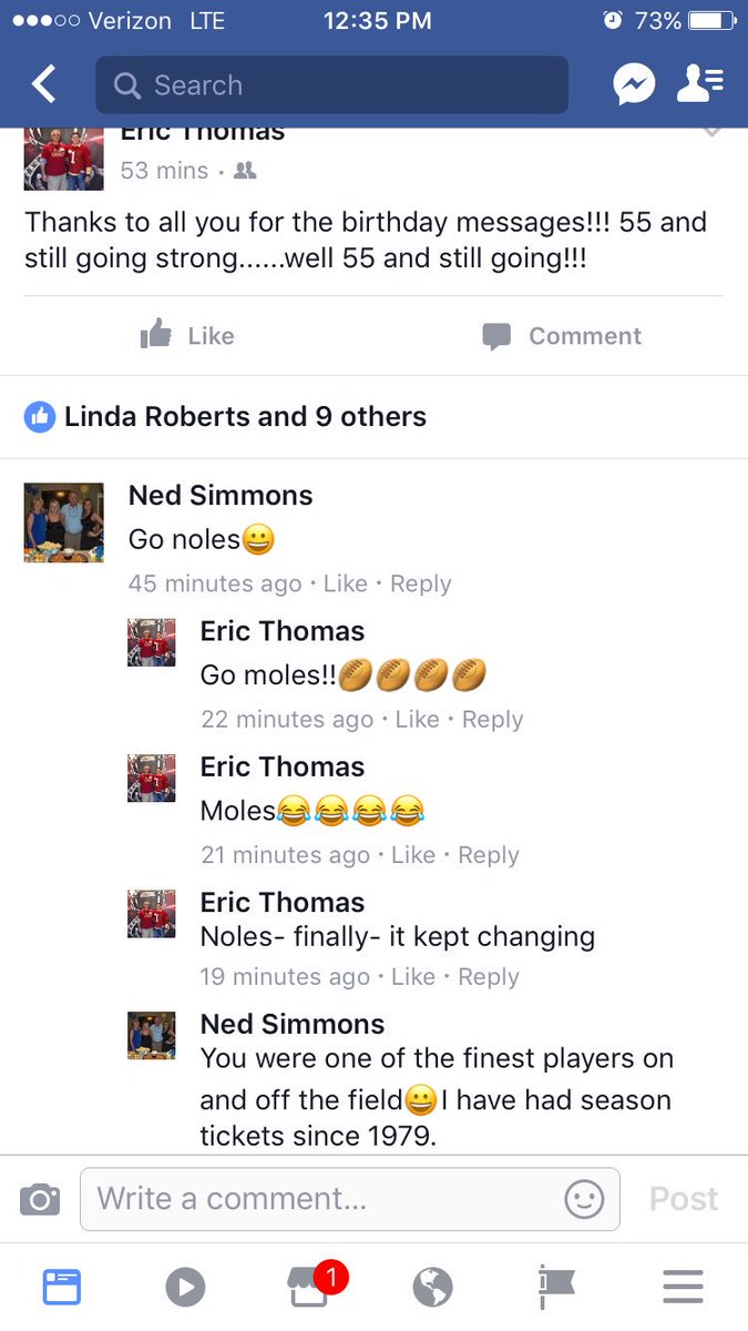 Chat_EPT's tweet photo. He just cracks himself up. Whatcha gonna do lol #GoMoles #Rugby ๐ https://t.co/5NgoKLyuT9