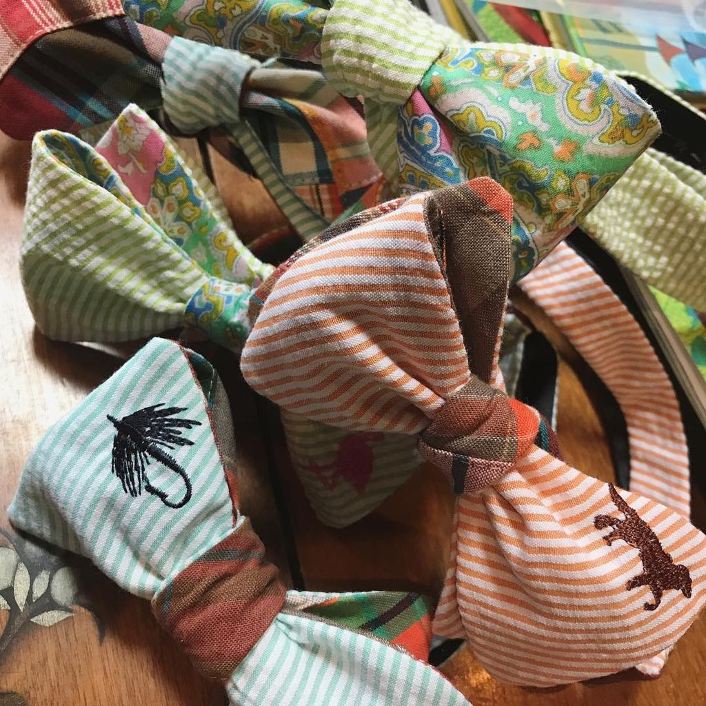 PortlandFLF's tweet photo. Man, @worthy_goods really makes a girl want to rock a bow tie. Check out her stuff at #PortlandFLF! #mainemade https://t.co/npJGpAdc1K