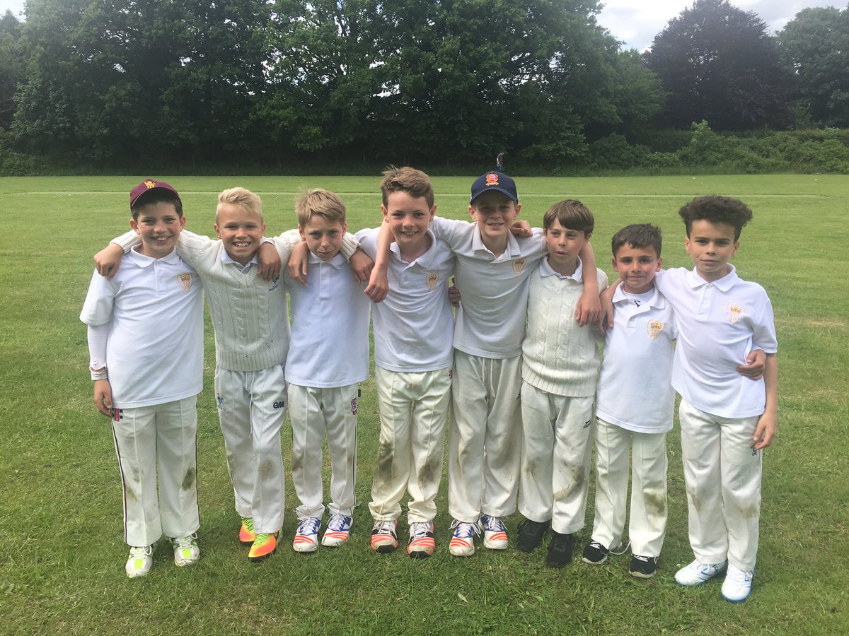 So excited earlier, couldn't write clearly!  So close v <a href="/StThomasJnr/">St Thomas Junior</a> that it came down to the final over 242 - 240