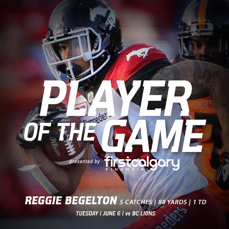 calstampeders's tweet image. Your @FirstCalgary Player of the Game for last night's pre-season win is @LUcrew_Frenchy 👏