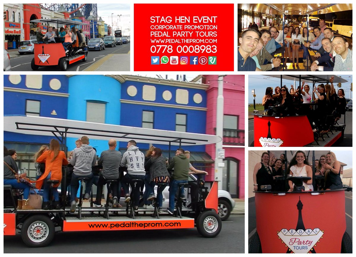 PedalTheProm's tweet image. For a memorable #StagParty #Stagdo #Party #Hendo #HenParty #HenNight ride to the best bars on the #Blackpool strip
Call or txt 07780 008 983