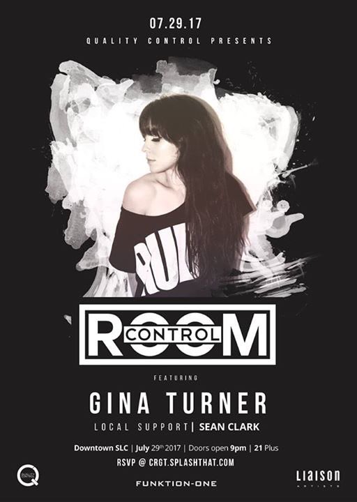QControlSLC's tweet image. Just announced!! @DJGINATURNER in the #CntrlRoom Saturday July 29th! 
Limited $12 tickets at crgt.aplashthat.com!