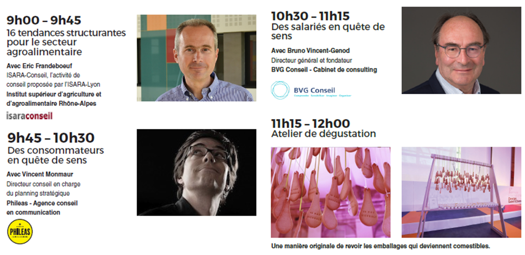 IsaraConseil's tweet photo. Conférences sur les tendances de l'#IAA le 27 juin 9-12h à @IsaraConseil Lyon https://t.co/oq1m1o8eqf Dégustation organisée par @Miit_Studio https://t.co/wtb9ZJrhrt