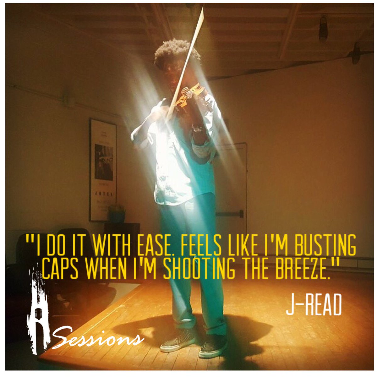 CARIBnyc's tweet photo. See @JReadTheGrim on 6/30 7pm at #isessions @emporiastudios #NYC Get your tickets! https://t.co/RAObzBvCKb #nycarts #nyc #HipHop #violinist https://t.co/B4UInJH4MY