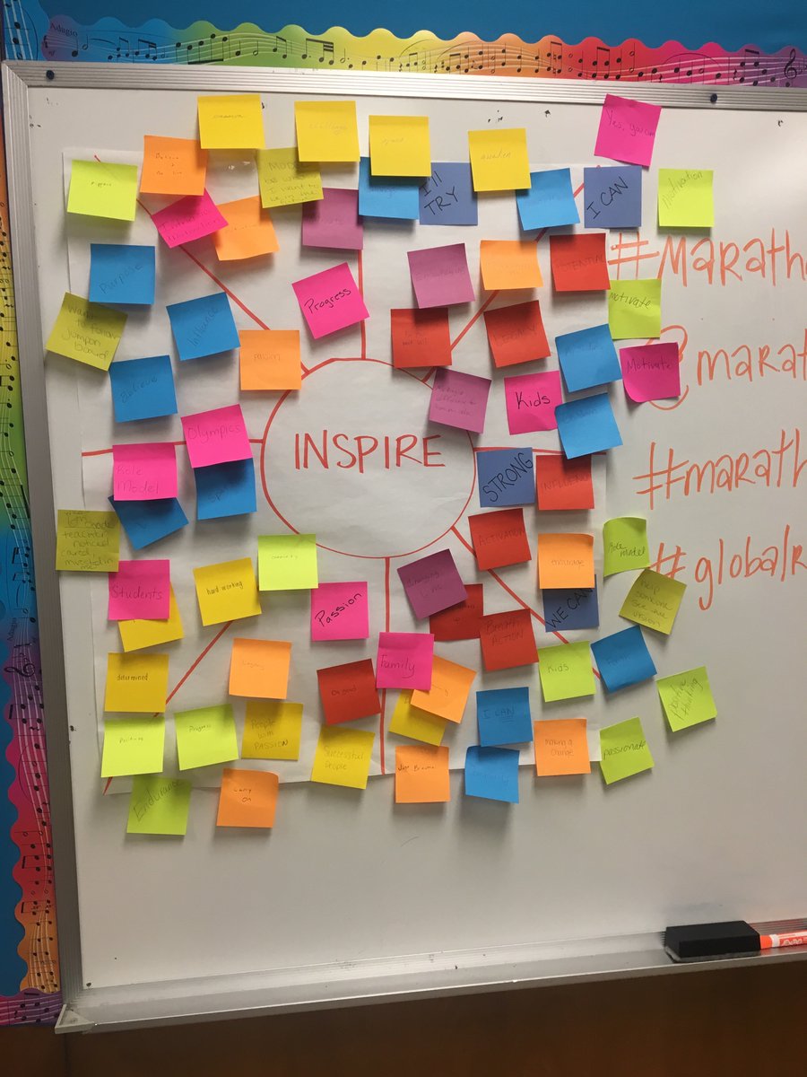 JillRushMK's tweet photo. What inspires you? #marathonkidsambassador https://t.co/BK45OcLkws