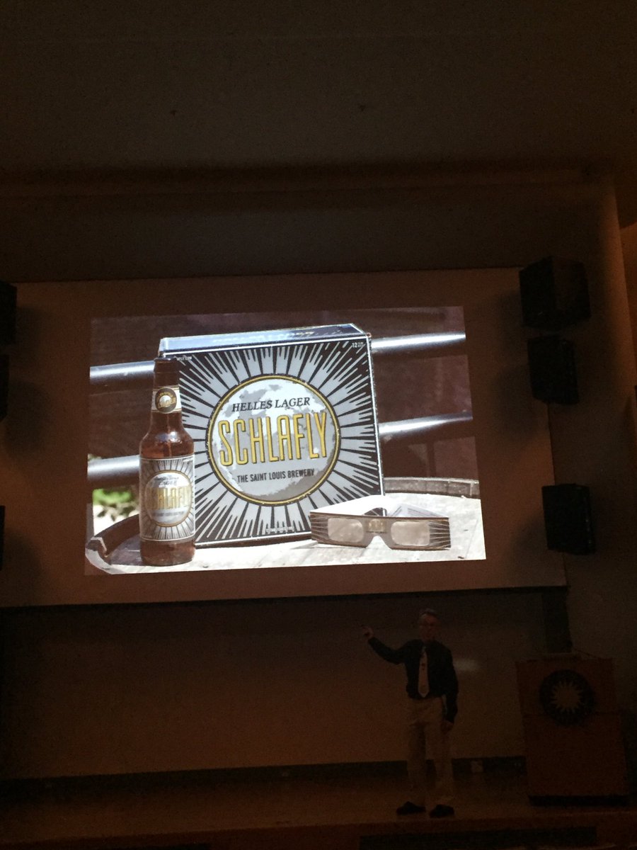 So cool to see our #PathofTotality pack in @dhbaron lecture for his book American Eclipse @smithsonian! Coming soon! #SolarEclipse2017