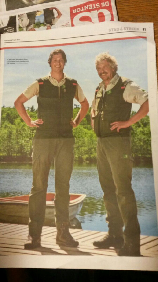 Met <a href="/BoswachterHarco/">Harco Bergman</a> (Pa) interview gegeven aan de <a href="/De_Stentor/">De Stentor</a> over vader en zoon beide boswachter <a href="/staatsbosbeheer/">Staatsbosbeheer</a>. destentor.nl/extra/rondje-d…